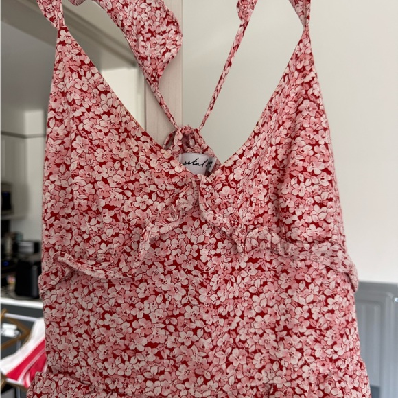 Petal & Pup Pink Floral Maxi Dress - Picture 2 of 4